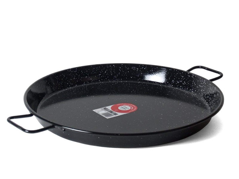Garcima 22-Inch Enameled Steel Paella Pan, 55cm - Image 1